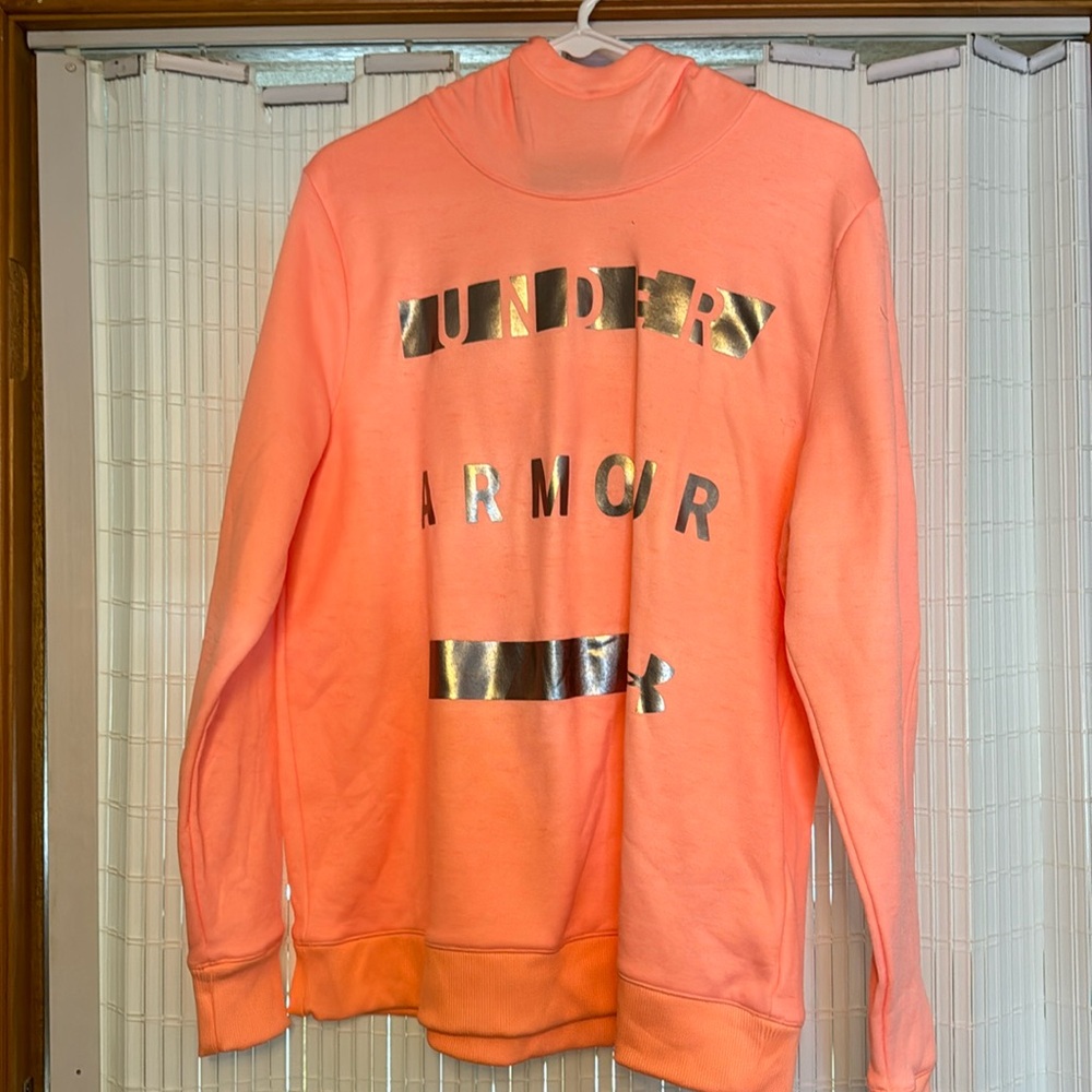 Under armor hooded sweatshirt size large
